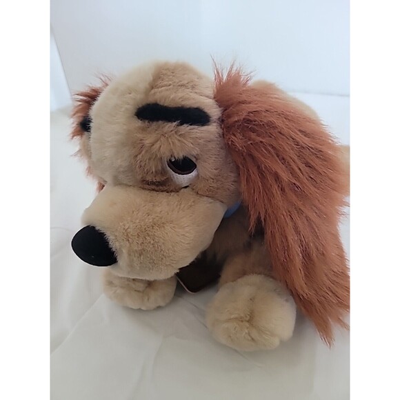 Lady and the Tramp Dog Plush 11" Disney Dog Character Walt Disney Stuffed Animal - Picture 6 of 16